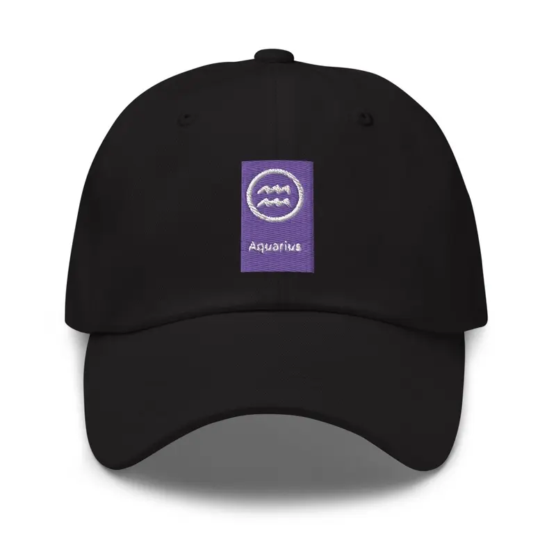 Aquarius Dad Hat 